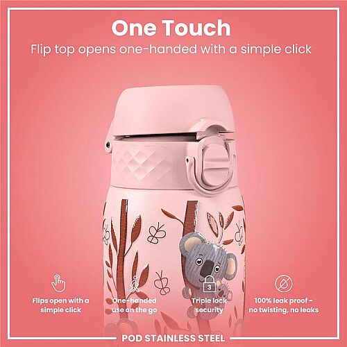 ION8 Sızdırmaz Çocuk Su Termosu (320 ml) - Koala - 3
