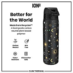 ION8 Sızdırmaz İnce Su Termosu 500 Ml - Gökyüzü - 5