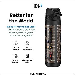 ION8 Sızdırmaz İnce Su Termosu 500 Ml - Oyuncu - 5