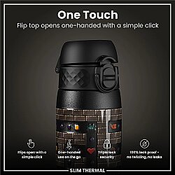 ION8 Sızdırmaz İnce Su Termosu 500 Ml - Oyuncu - 3