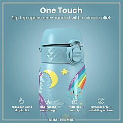 ION8 Sızdırmaz İnce Su Termosu (500 ml) - Unicorn - 3