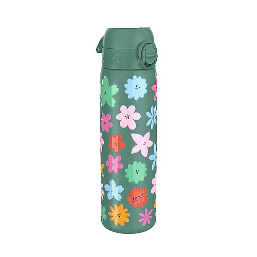 ION8 Sızdırmaz Paslanmaz Çelik İnce Suluk (600 ml) - Çiçekli - 1