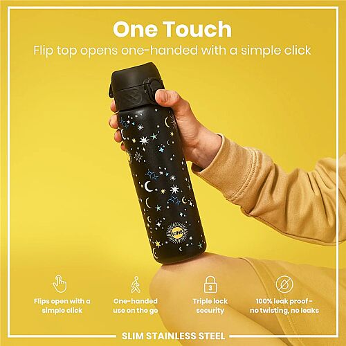 ION8 Sızdırmaz Paslanmaz Çelik İnce Suluk (600 ml) - Gökyüzü - 3