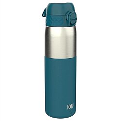 ION8 Sızdırmaz Paslanmaz Çelik İnce Suluk (600 ml) - Koyu Turkuaz - 1