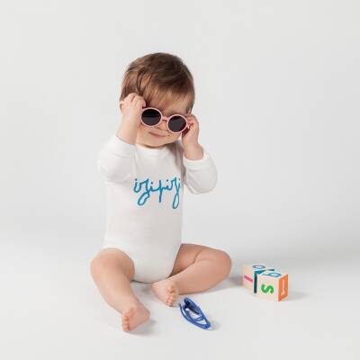 Izipizi Sun Kids Plus Pastel Pink 3-5 Years - Pink Children's Sunglasses - 3