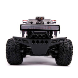 Jada 1/12 Rc Fast&Furiou Dom’S Dodge Charger R/T 4X4 Usb Rechargeable Remote Controlled Car - 3