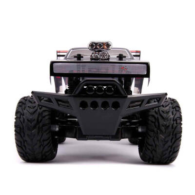 Jada 1/12 Rc Fast&Furiou Dom’S Dodge Charger R/T 4X4 Usb Rechargeable Remote Controlled Car - 3