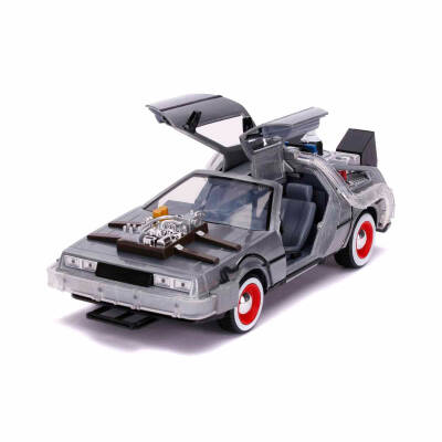 Jada Time Machine Model Car - Back To The Future 3 - 3