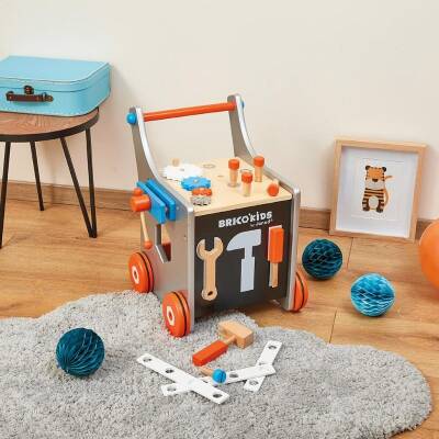 Janod Brico Kids Magnetic Work Trolley J06478 - 3