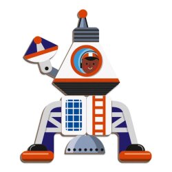 Janod Magnetic Game Book - Space J02589 - 4