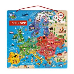 Janod Magnetic Game - Europe Map J05476 - 2