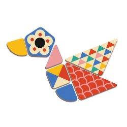 Janod Magnetic Playbook - Shapes J02720 - 5