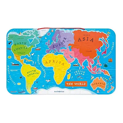 Janod Mıknatıslı Oyun - Dünya Haritası J05504 - 3