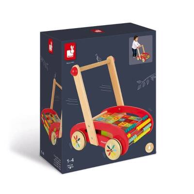 Janod Wooden Abc Car J05379 - 6