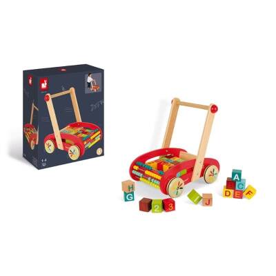 Janod Wooden Abc Car J05379 - 7