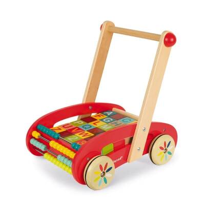 Janod Wooden Abc Car J05379 - 2