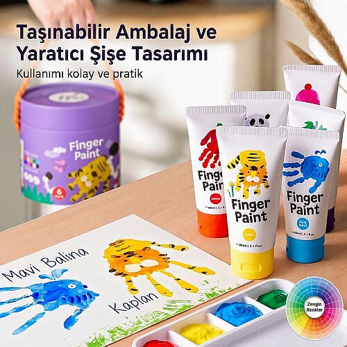 Jarmelo Parmak Boyası Seti 12 Renk Ja91418 - 3