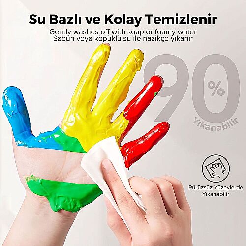 Jarmelo Parmak Boyası Seti 12 Renk Ja91418 - 5