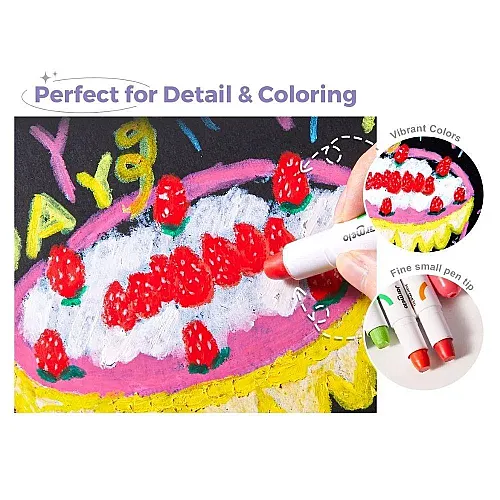 Jarmelo Yıkanabilir Tempera Boya Kalemi 16 Adet Ja96796 - 6