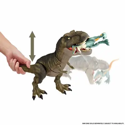 Jurassic World Powerful Bites Dinosaur Figure Hdy55 - 3