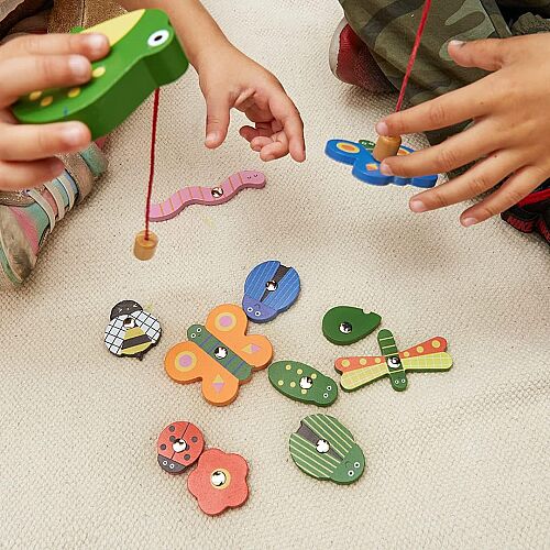 Kikkerland Hedıye-Tahta Bocek Yakalama Oyunu Kıd07-F - 2