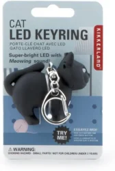 Kikkerland Keychain - Led Light Black Cat Krl21-Cdu-Eu - 2