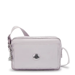 Kipling Abanu M Shoulder Bag Gleam Silver K6847K6G - 1