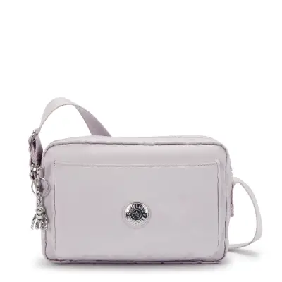 Kipling Abanu M Shoulder Bag Gleam Silver K6847K6G - 1