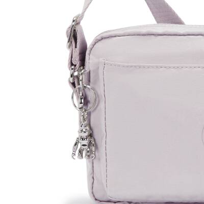 Kipling Abanu M Shoulder Bag Gleam Silver K6847K6G - 4