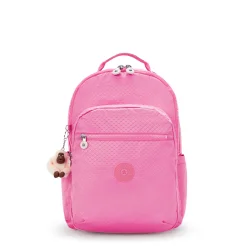 Kipling K293256J Seoul Lap Pink Mermaid Em Backpack - 1