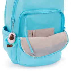 Kipling Ki351452D Seoul College Extra Sea Blue Met Backpack - 5