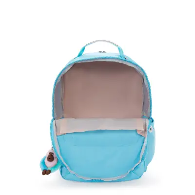 Kipling Ki351452D Seoul College Extra Sea Blue Met Backpack - 3
