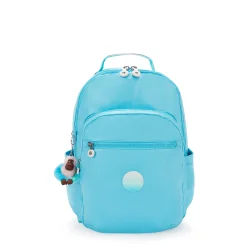 Kipling Ki351452D Seoul College Extra Sea Blue Met Backpack - 1