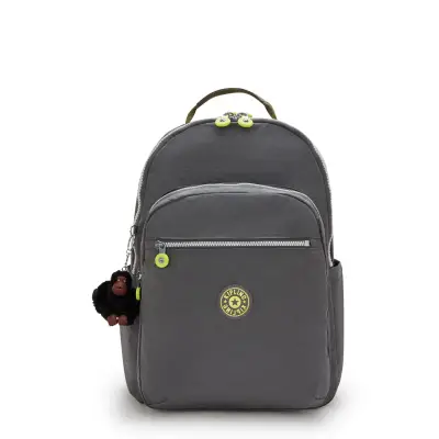 Kipling Ki42751Dx Seoul Lap Back To Grey Backpack - 1