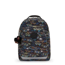 Kipling Ki535771M Seoul S Neon Skate Backpack - 1