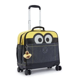 Kipling New Storia Minion Jean Wheeled School Bag K5336Mi8 - 1