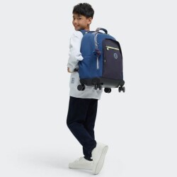 Kipling New Zea Fantasy Blue Bl Wheeled School Bag K52468Fb - 4