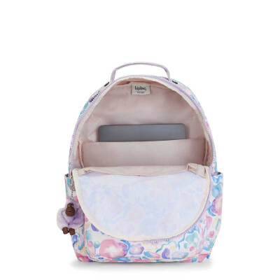 Kipling Seoul Aqua Flowe Backpack Ki48512Fw - 4