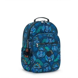 Kipling Seoul Lap Blue Monkey Fun School Bag K58168Hj - 2