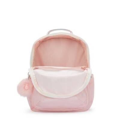 Kipling Seoul Lap Blush Metallic School Bag K7135E7L - 2