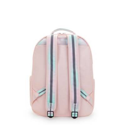 Kipling Seoul Lap Blush Metallic School Bag K7135E7L - 3