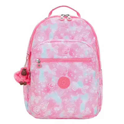 Kipling Seoul Lap Garden Clouds School Bag K58162Pe - 1