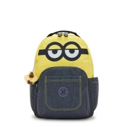 Kipling Seoul Minion Jean School Bag K3986Mi8 - Kipling
