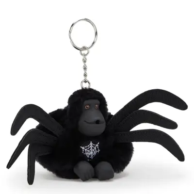 Kipling Spider Monkey Black Noir Keychain K5862P39 - 2