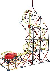 K'Nex Sky Sprinter Roller Coaster Set (Motorlu) Knx/52478 - 2