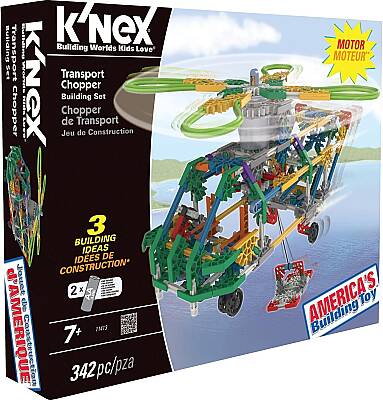 K'Nex Taşıyıcı Helikopter ( Işıklı ) Knx/11413 - 3
