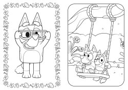 Ladybird Bluey - Fun And Games Colouring Book - 2