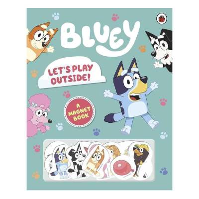 Ladybird Bluey - Lets Play Outside Magnet Book - 1