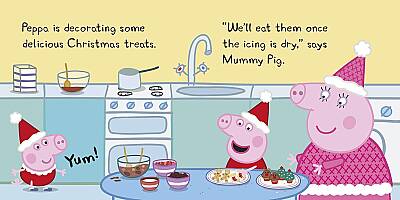 Ladybird Peppa Pig Christmas Little Library - 4