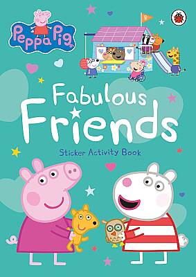 Ladybird Peppa Pig - Fabulous Friends Sticker Activity Book - 1